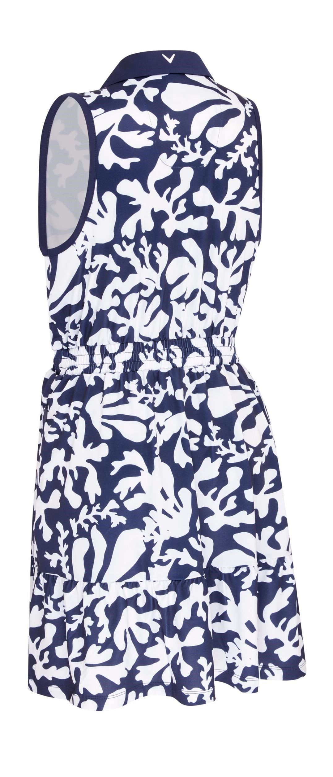 Callaway Abstract Floral damska sukienka, granatowa