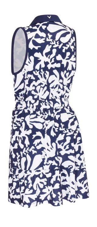Callaway Abstract Floral damska sukienka, granatowa