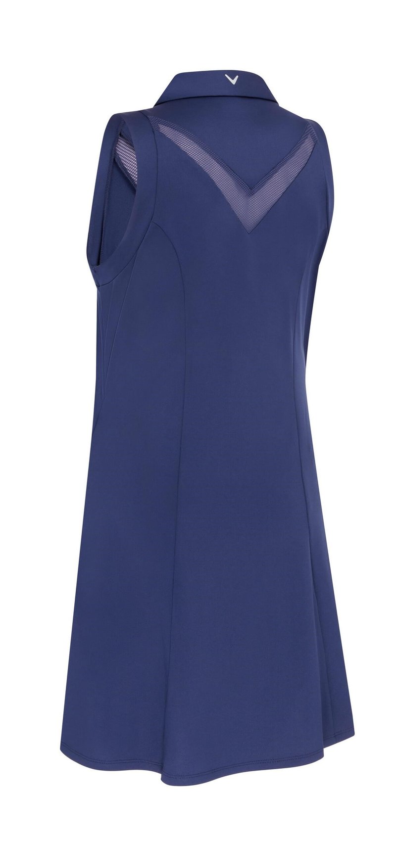Callaway Flounce Dress with Mesh damska sukienka, granatowa
