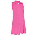 Callaway Flounce Dress with Mesh damska sukienka, różowa