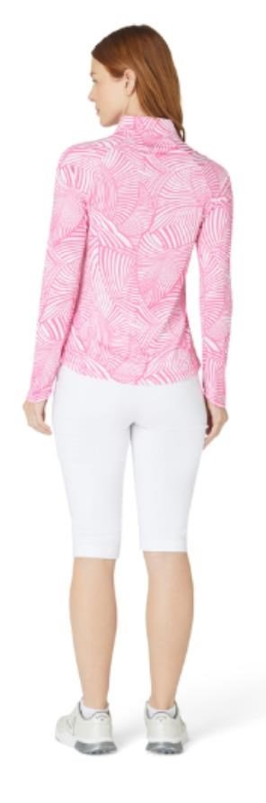 Callaway Stencil Floral damska bluza, cheeky pink