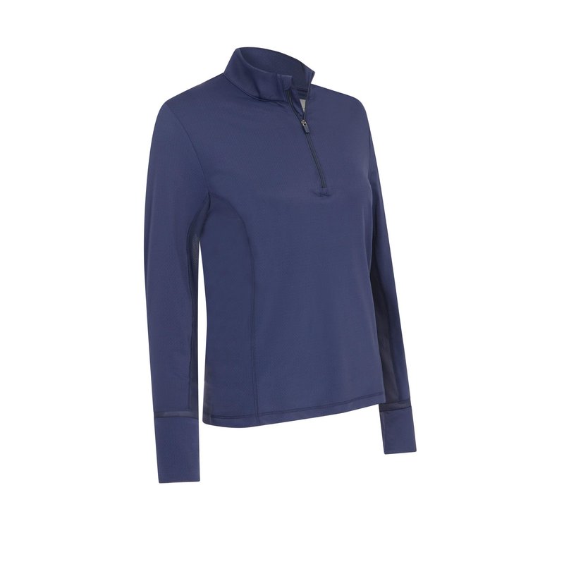 Callaway Colourblock Sun Protectio bluza damska, granatowa