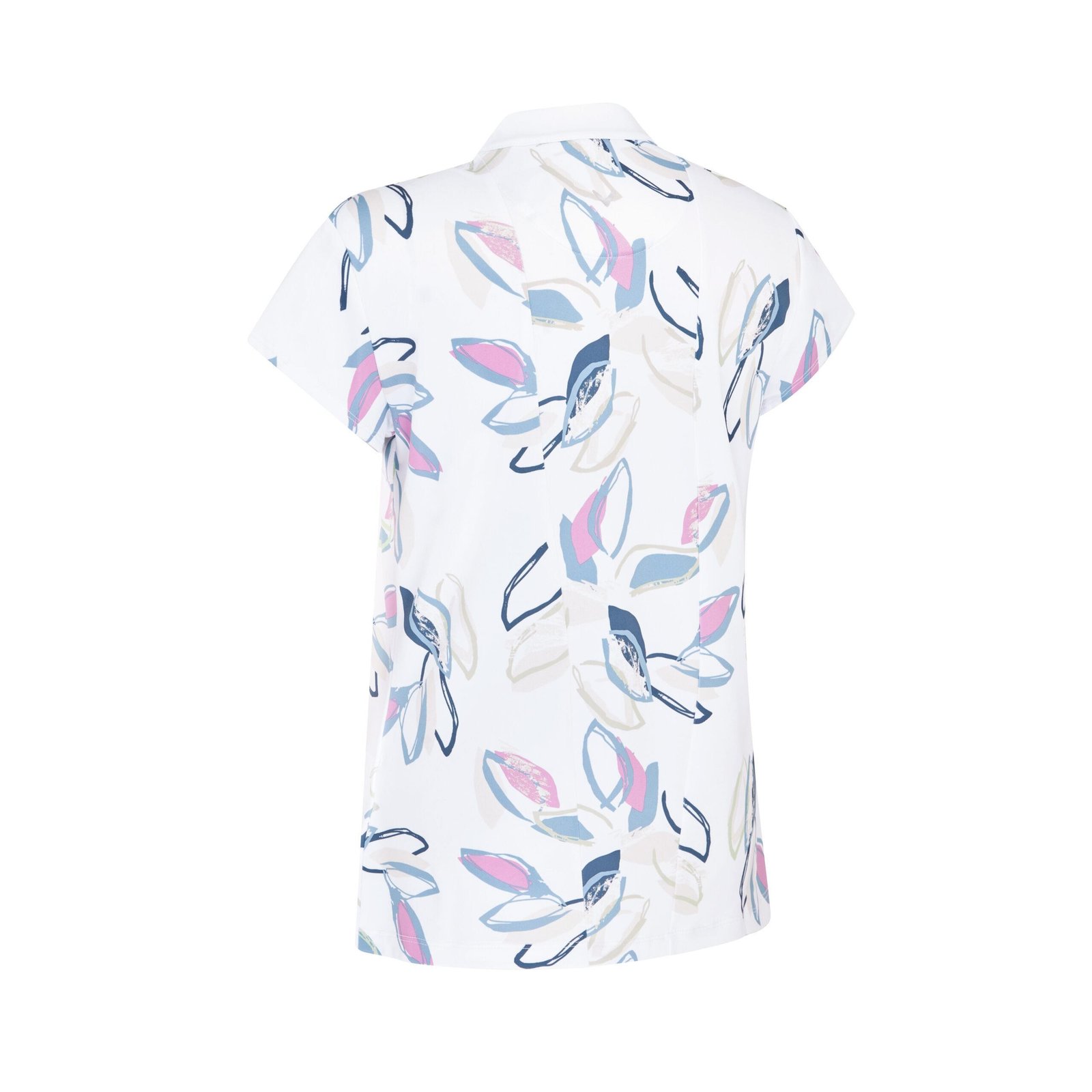 Callaway Linear Petals damskie polo, brilliant white