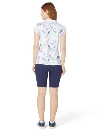 Callaway Linear Petals damskie polo, brilliant white