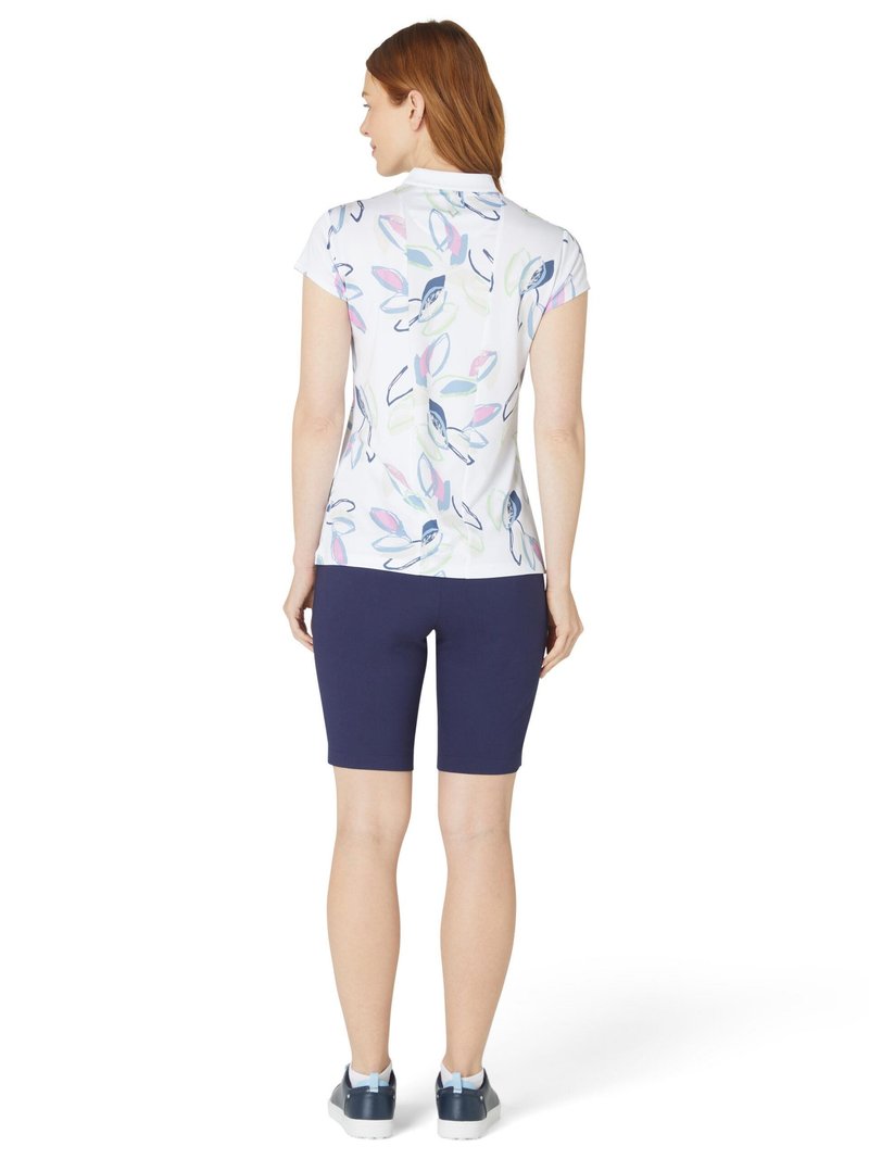 Callaway Linear Petals damskie polo, brilliant white