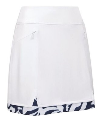 Callaway 17" Abstract Floral spódnica golfowa, biała