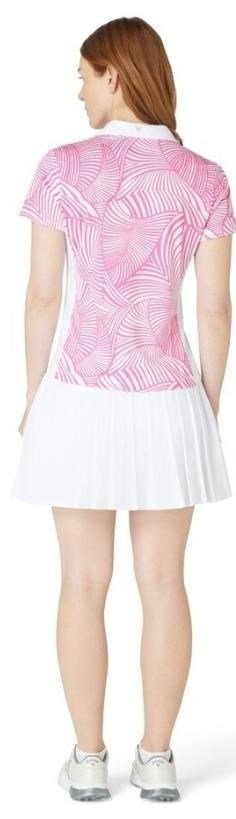 Callaway Stencil Floral damskie polo, różowa