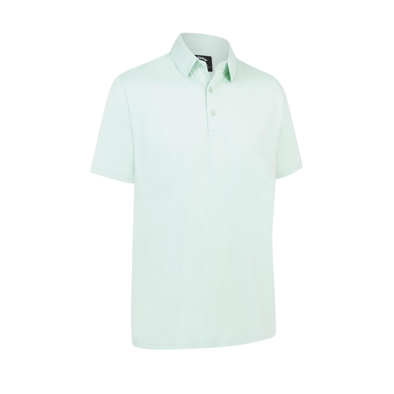 Callaway Premium Jacquard męskie polo, birds egg green
