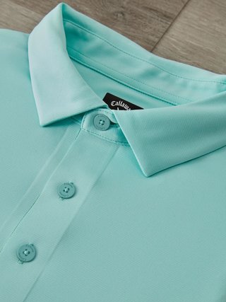 Callaway Premium Jacquard męskie polo, birds egg green