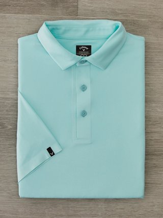 Callaway Premium Jacquard męskie polo, birds egg green