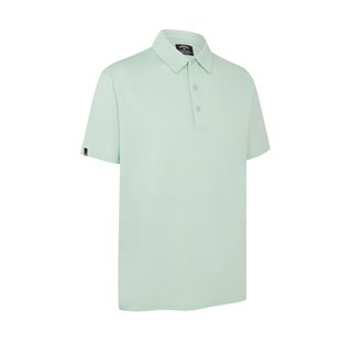 Callaway Premium Heathered męskie polo, birds egg green heather