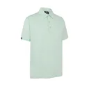 Callaway Premium Heathered męskie polo, birds egg green heather