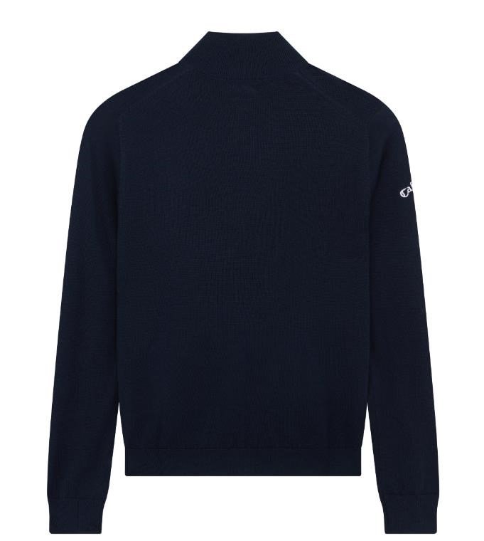 Callaway Junior 1/4 Zip sweter dla chłopców, navy blue