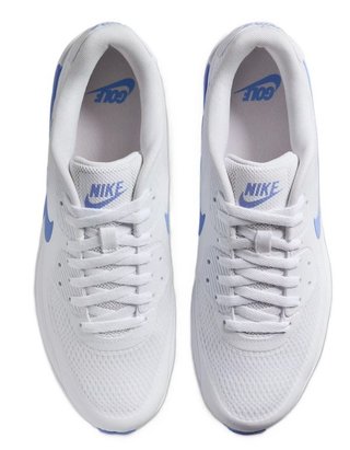 Nike AIR MAX 90 G unisex buty golfowe, biało/niebieskie
