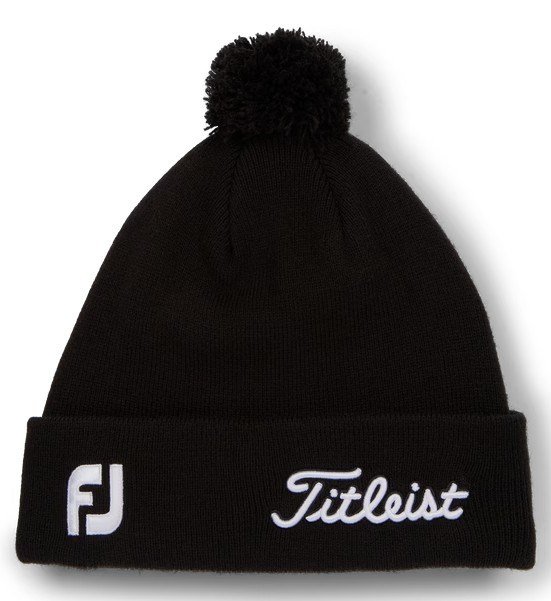 Titleist Tour Pom Pom czapka zimowa, czarna