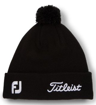 Titleist Tour Pom Pom czapka zimowa, czarna