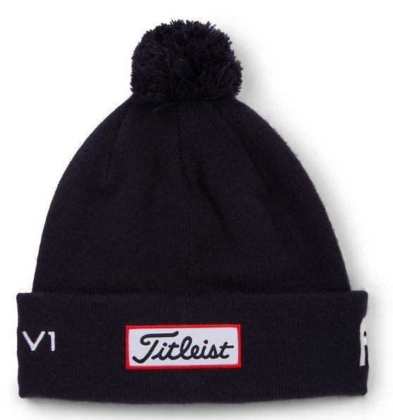 Titleist Tour Pom Pom czapka zimowa, granatowa