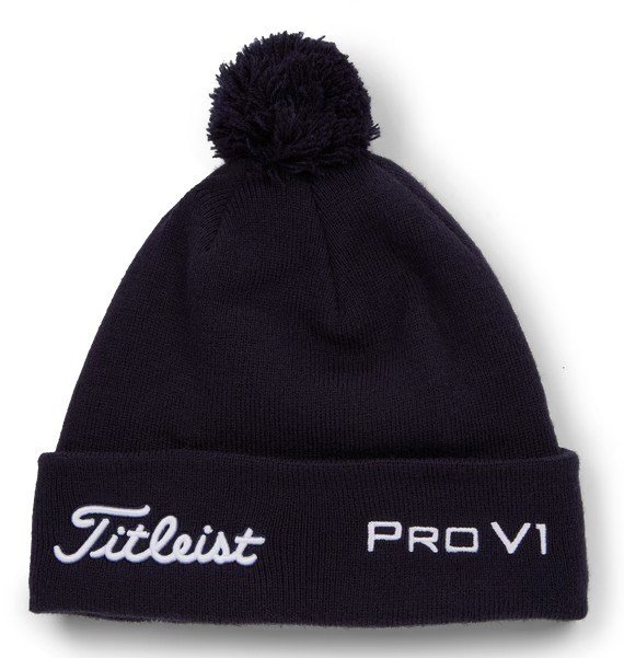 Titleist Tour Pom Pom czapka zimowa, granatowa