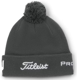 Titleist Tour Pom Pom czapka zimowa, szara