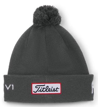 Titleist Tour Pom Pom czapka zimowa, szara