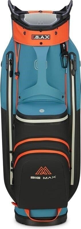 Big Max AQUA IPX.Tour cart bag, niebieski/czarno/pomarańczowy