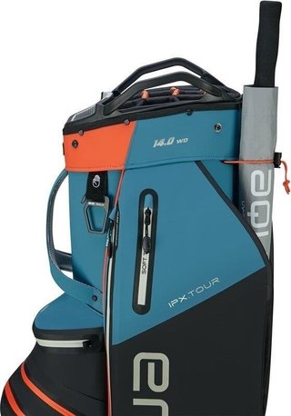 Big Max AQUA IPX.Tour cart bag, niebieski/czarno/pomarańczowy