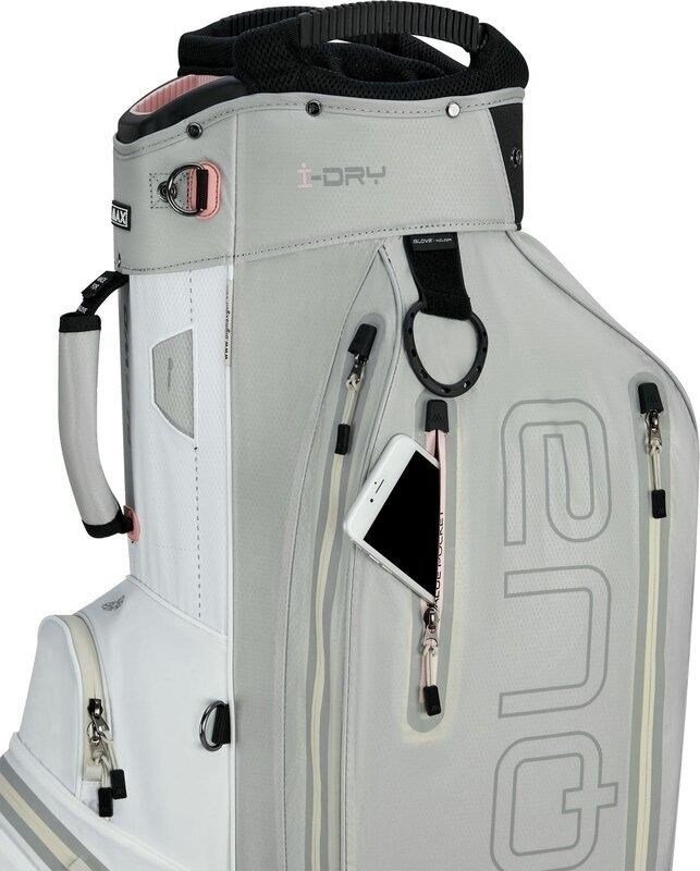 Big Max Aqua Sport 360 cart bag, biało/szaro/różowy