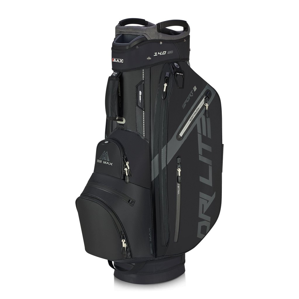Big Max Dri Lite Sport 3 cart bag, czarny