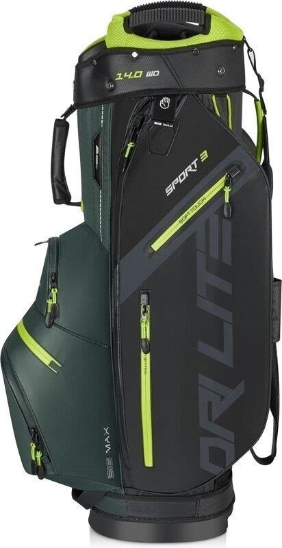 Big Max Dri Lite Sport 3 cart bag, zielono/czarno/limonkowy