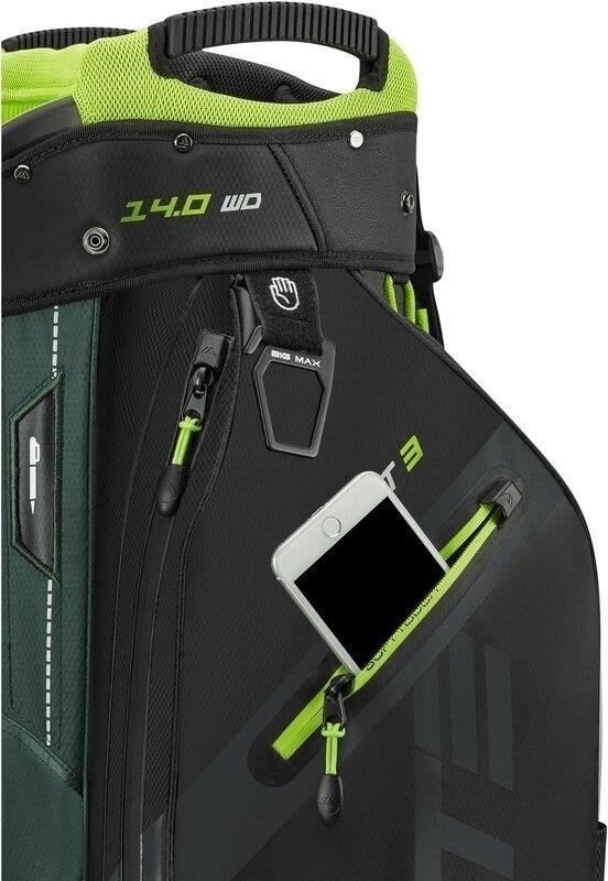 Big Max Dri Lite Sport 3 cart bag, zielono/czarno/limonkowy