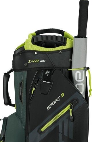 Big Max Dri Lite Sport 3 cart bag, zielono/czarno/limonkowy