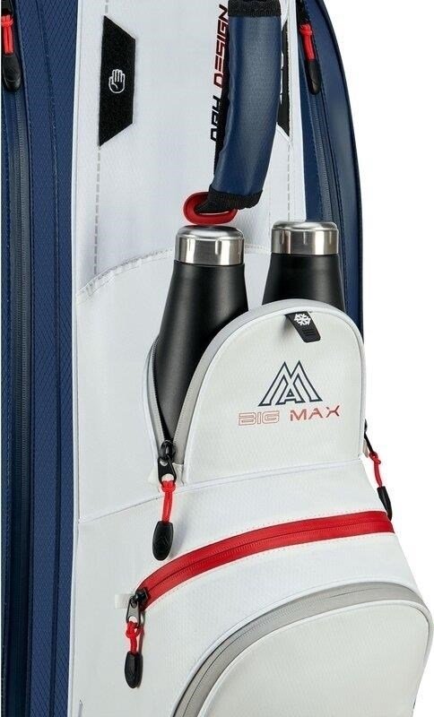 Big Max Dri Lite Sport 3 cart bag, granatowo/biało/czerwony