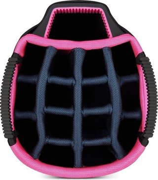 Big Max Dri Lite Sport 3 cart bag, steel blue/fuchsia