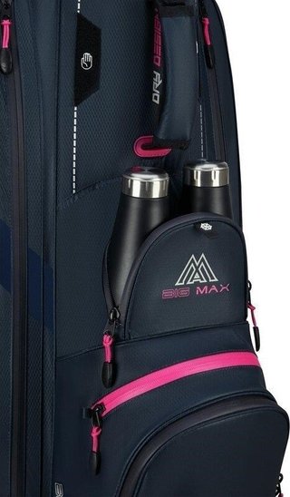 Big Max Dri Lite Sport 3 cart bag, steel blue/fuchsia