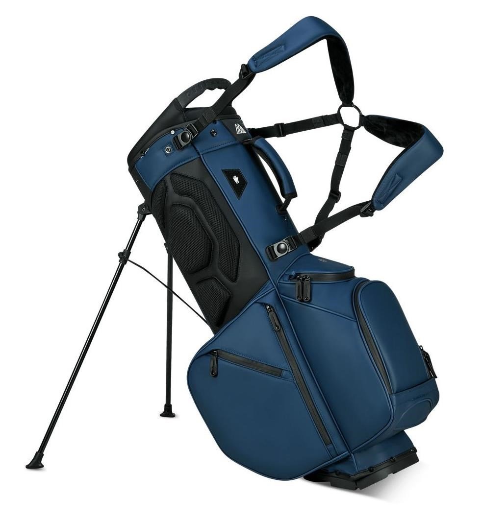 Big Max Dri Lite Hybrid Prime stand bag, granatowy
