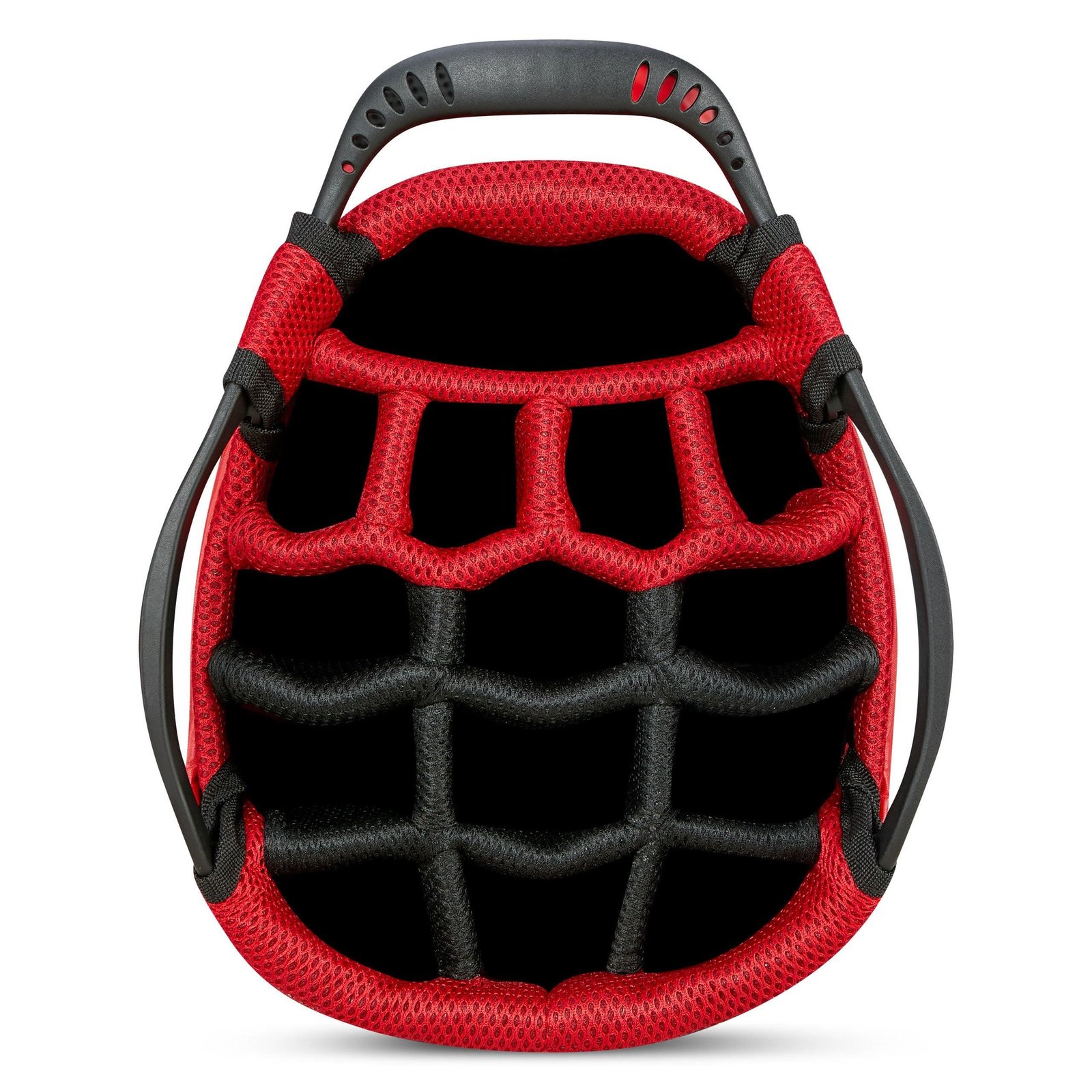 Big Max Dri Lite Hybrid Plus stand bag, czerwono/czarny