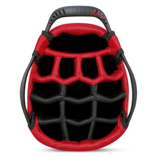 Big Max Dri Lite Hybrid Plus stand bag, czerwono/czarny