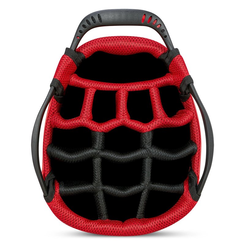 Big Max Dri Lite Hybrid Plus stand bag, czerwono/czarny