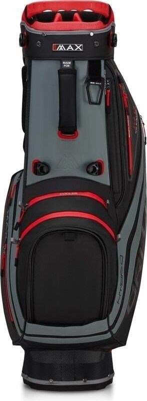 Big Max Dri Lite Hybrid Tour 2 stand bag, czarno/szaro/czerwony