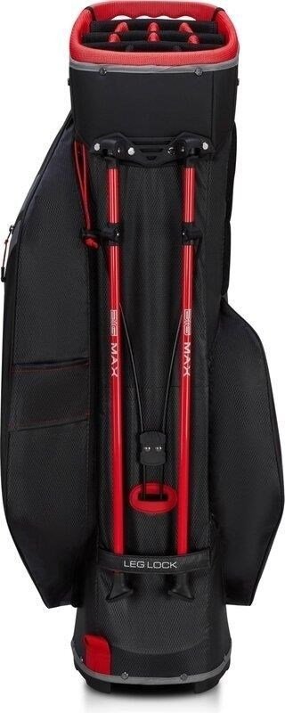 Big Max Dri Lite Hybrid Tour 2 stand bag, czarno/szaro/czerwony
