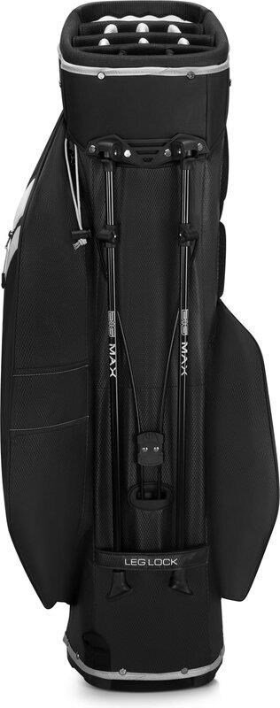 Big Max Dri Lite Hybrid Tour 2 stand bag, czrano/biały