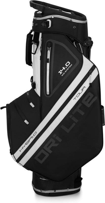 Big Max Dri Lite Hybrid Tour 2 stand bag, czrano/biały