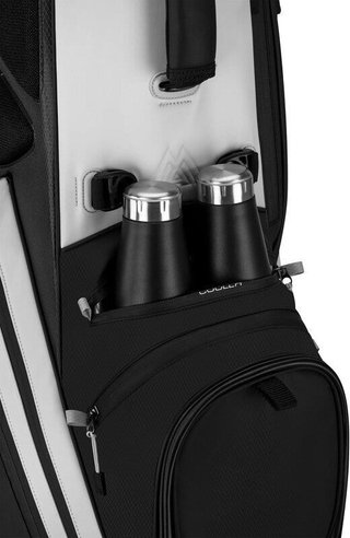 Big Max Dri Lite Hybrid Tour 2 stand bag, czrano/biały
