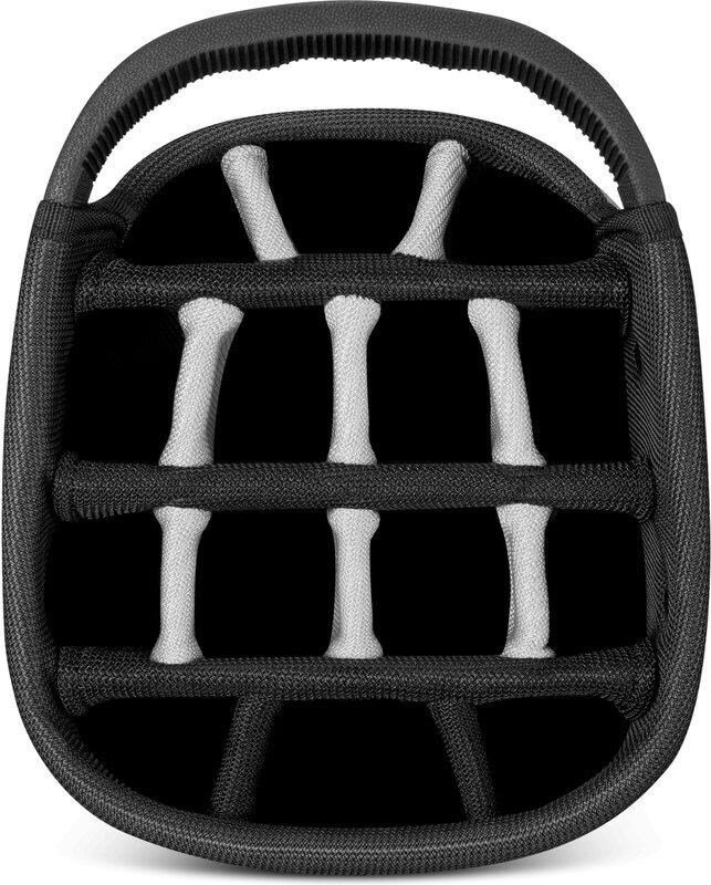 Big Max Dri Lite Hybrid Tour 2 stand bag, czrano/biały