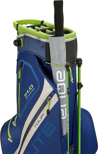 Big Max Dri Lite Hybrid Tour 2 stand bag, granatowo/limonkowy