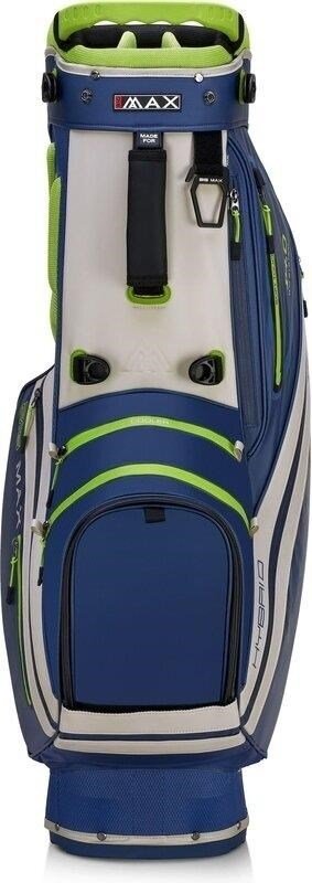 Big Max Dri Lite Hybrid Tour 2 stand bag, granatowo/limonkowy