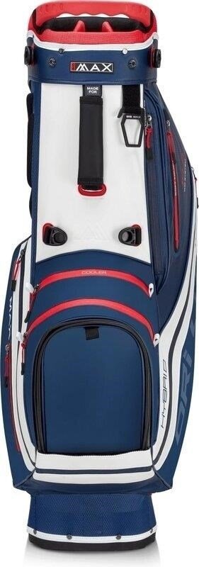 Big Max Dri Lite Hybrid Tour 2 stand bag, granatowo/czerwono/biały