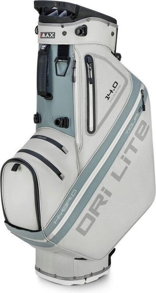 Big Max Dri Lite Hybrid Tour 2 stand bag, srebrno/szary