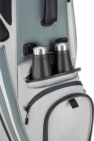 Big Max Dri Lite Hybrid Tour 2 stand bag, srebrno/szary