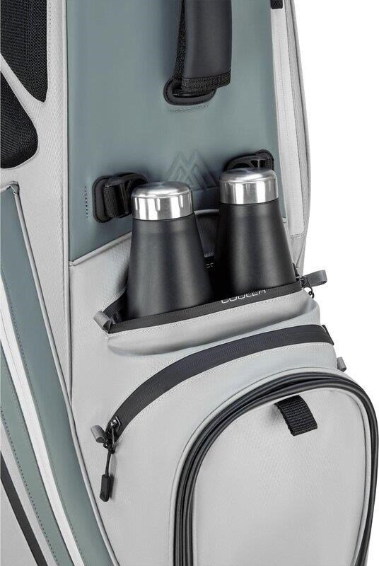 Big Max Dri Lite Hybrid Tour 2 stand bag, srebrno/szary